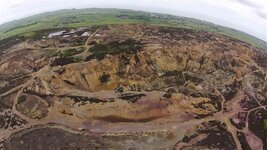 Parys Mountain 400 feet up (Small).JPG