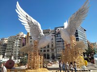 Valencia Fallas. The street designs