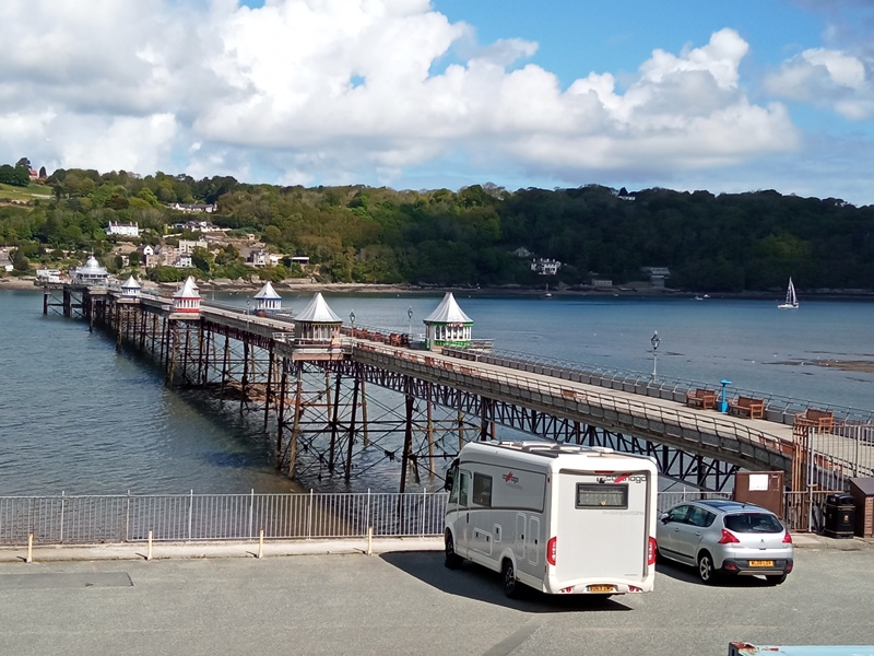 Bangor pier & our MH - r.jpg