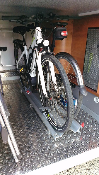 Bike rack and chequer plate floor fitted.jpg