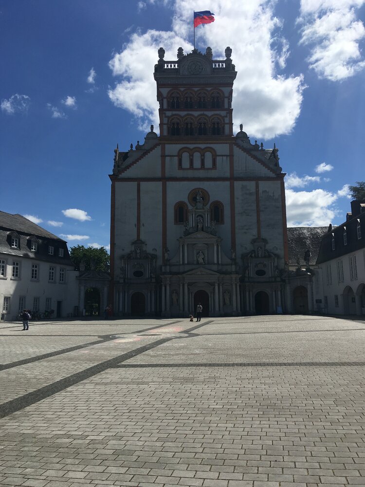 St Matthias Abbey Frontage.JPG