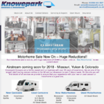 Knowepark Caravans