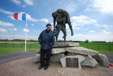 Terry Wills-Cook at Fromelles. Orig.JPG