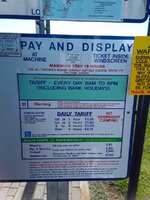 Suffolk coastal car park weekly pass.