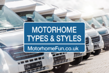 RECOGNISE THE DIFFERENT TYPES OF MOTORHOME