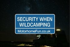 SECURITY WHEN WILD CAMPING IN YOUR MOTORHOME