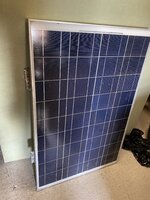 FREE solar setup - 85W panel, 10A charge controller