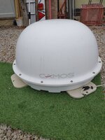 Camos Sat Dome inc' control and sky box