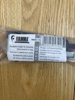 Fiamma Awning Leg Bracket Kit - Grey - Caravans/Motorhomes 98655-176. New and sealed