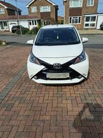 Toyota Aygo 2015 with Towacar towing system
