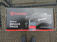Brand new Brembo front brake pads