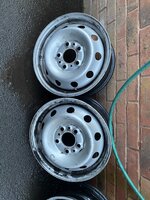 Fiat/Citroen/Peugeot 15” steel spare wheel