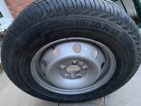 Fiat/Peugeot/Citroen 15” spare wheel and tyre