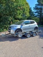 Woodford Double Axle Small Car Trailer