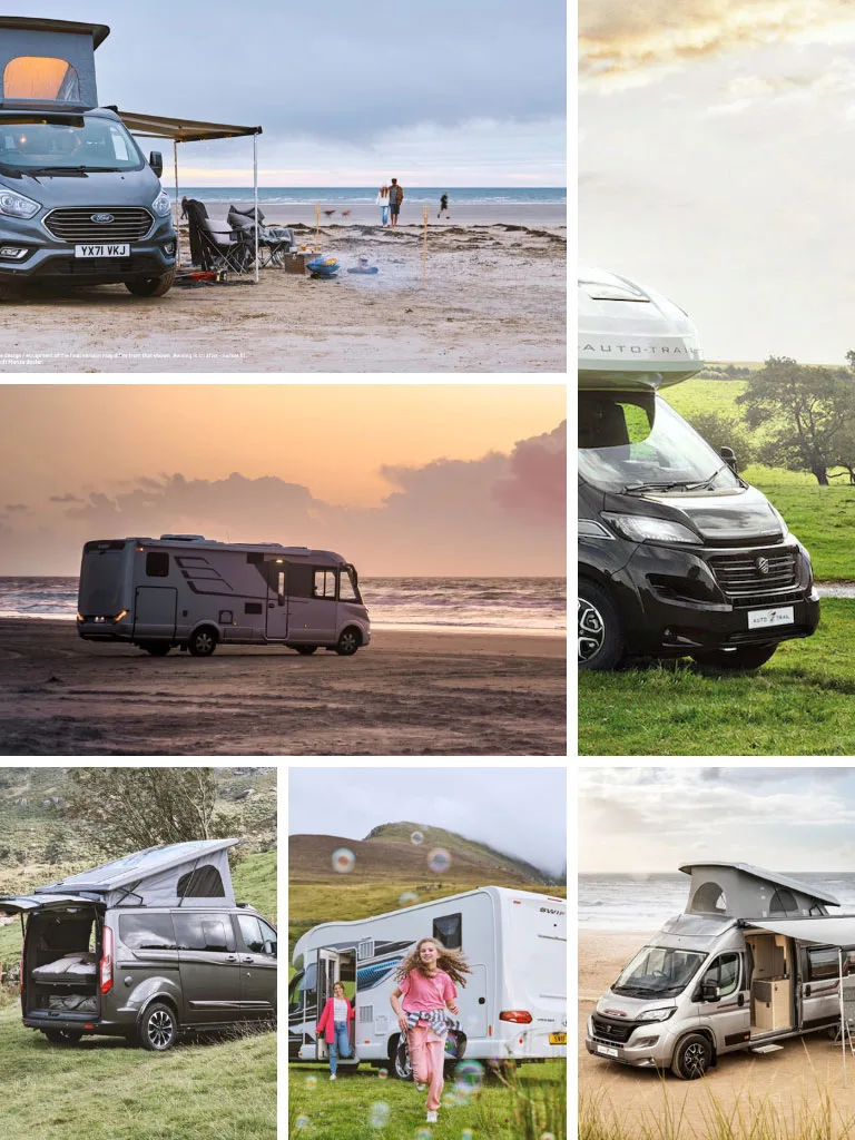 Looking to buy a motorhome? All these brochure photos selll a dream. 