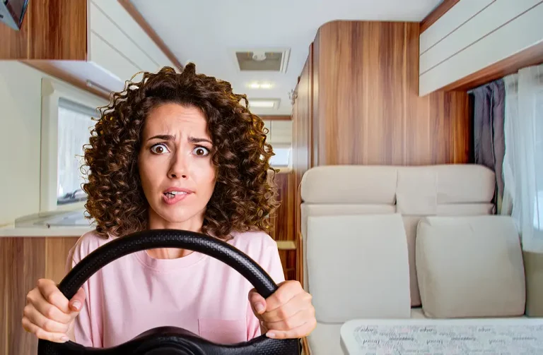 Driving a motorhome for the first time can be scary
