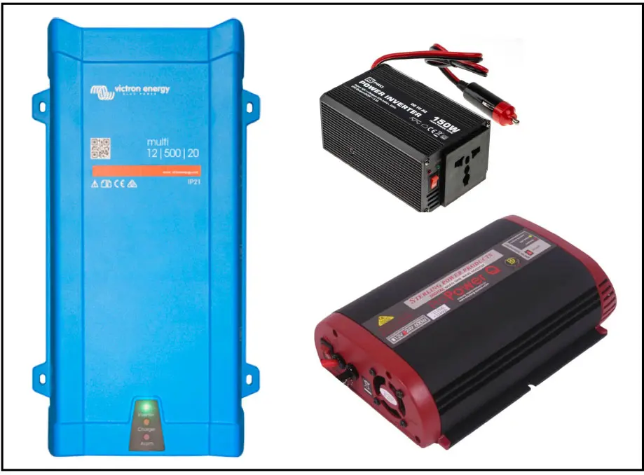 Motorhome Inverters come in all shapes and sizes to do different jobs